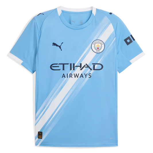 Player Version Manchester City Home Jersey 2025/26 Go Game Wear