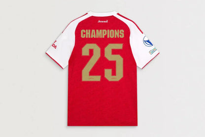 Arsenal Home Soccer Jersey 2025/26 - UWCL Champions Go Game Wear