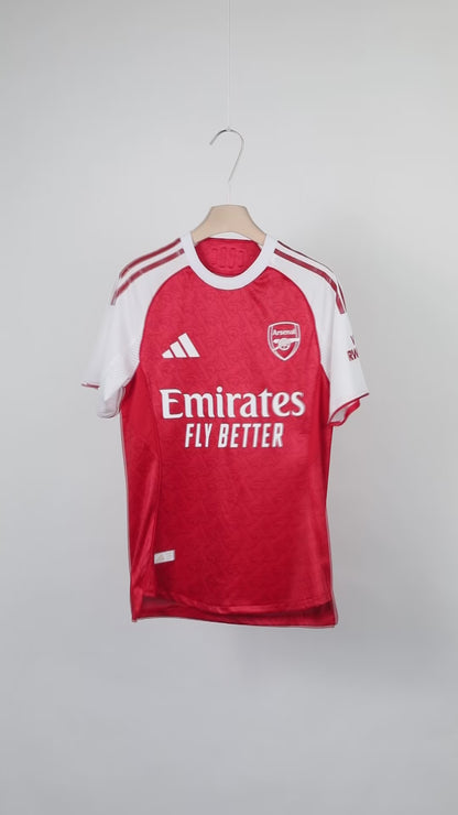 Player Version Arsenal Home Soccer Jersey Kit (Jersey+Shorts) 2025/26 -Slim Fit