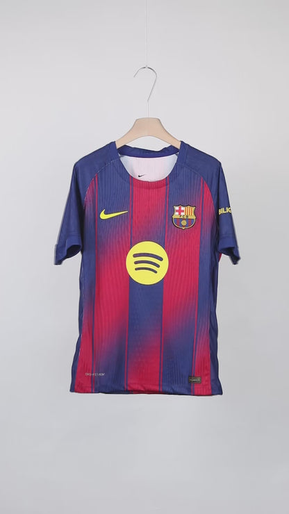 LAMINE YAMAL #10 Barcelona Home Soccer Jersey 2025/26- Kopa Trophy Edition
