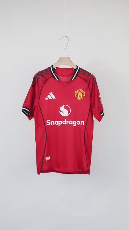 Player Version Manchester United Home Soccer Jersey 2025/26
