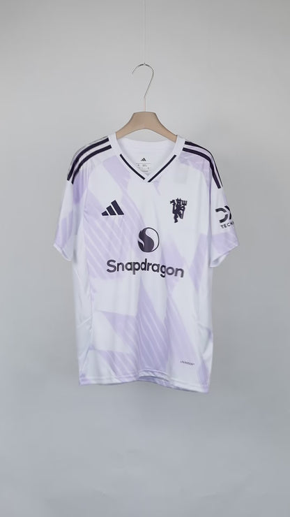 Manchester United Away Soccer Jersey Kit(Jersey+Shorts+Socks) 2025/26