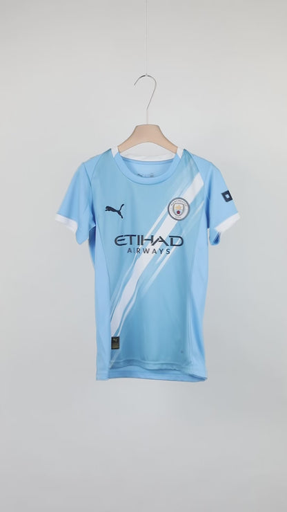 Women's Manchester City Home Soccer Jersey 2025/26