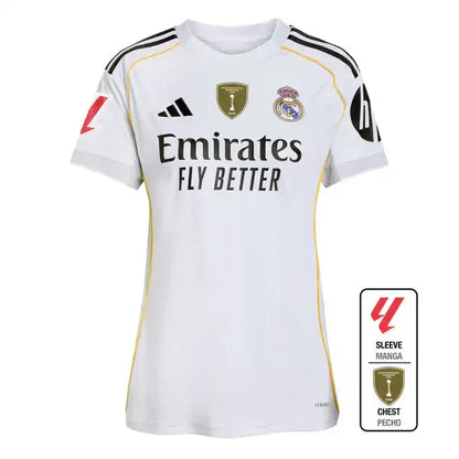 Women's Real Madrid Third Home Soccer Jersey 2025/26 Go Game Wear